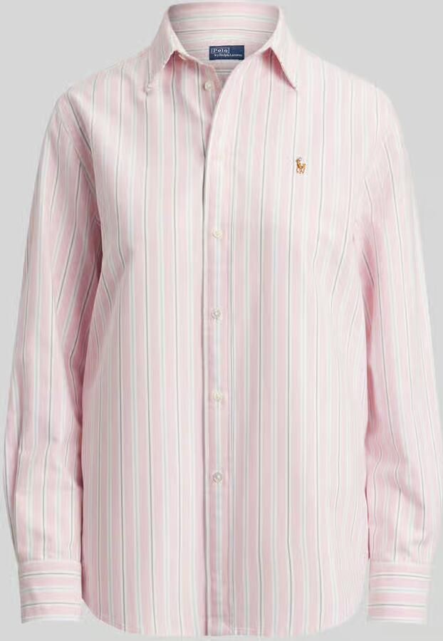 Polo Ralph Lauren Regular Fit overhemdblouse van puur katoen