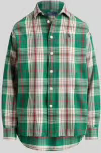 Polo Ralph Lauren regular fit overhemdblouse van puur katoen