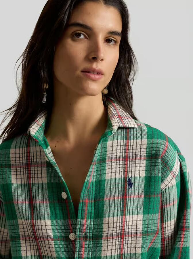 Polo Ralph Lauren regular fit overhemdblouse van puur katoen