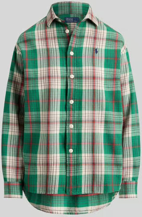 Polo Ralph Lauren regular fit overhemdblouse van puur katoen - Foto 2