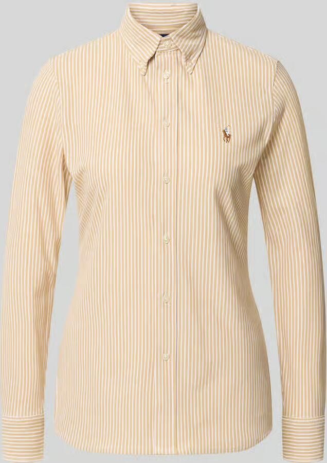 Polo Ralph Lauren regular fit overhemdblouse van puur katoen