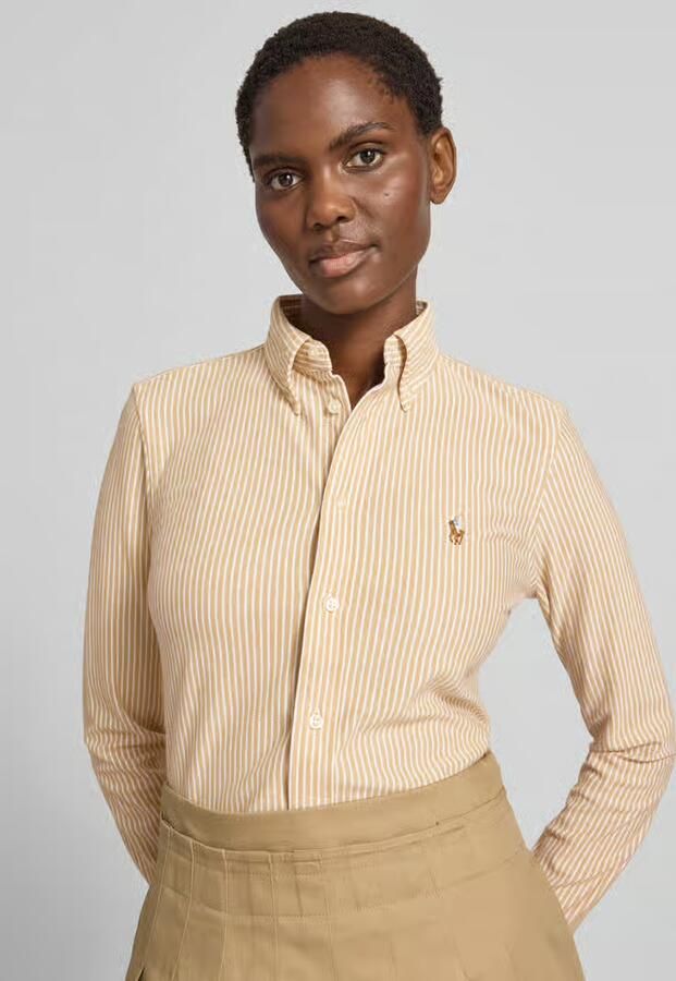 Polo Ralph Lauren regular fit overhemdblouse van puur katoen - Foto 2