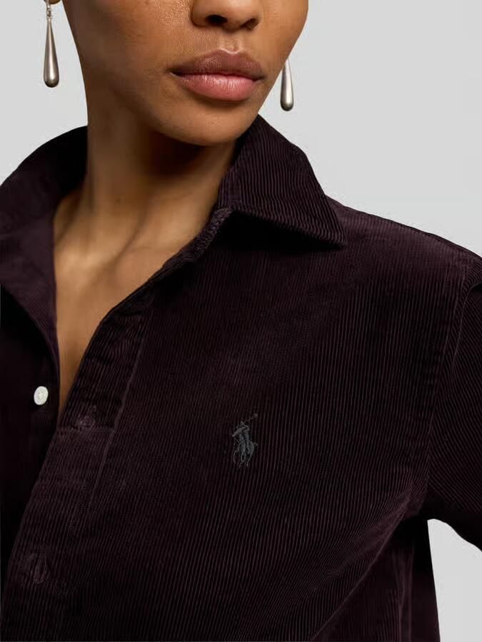 Polo Ralph Lauren regular fit overhemdblouse van puur katoen