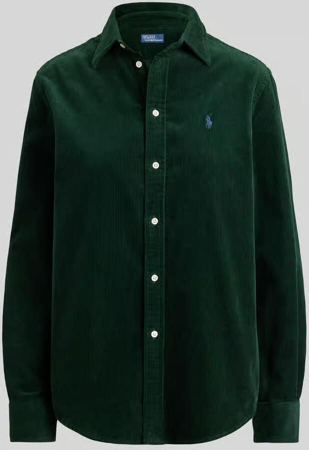 Polo Ralph Lauren regular fit overhemdblouse van puur katoen - Foto 2