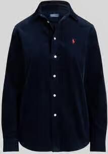 Polo Ralph Lauren Regular fit overhemdblouse in ribcordlook model 'Sport'