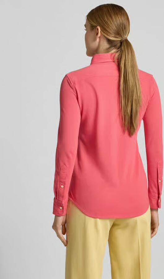 Polo Ralph Lauren regular fit overhemdblouse van puur katoen - Foto 3