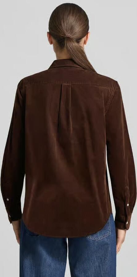 Polo Ralph Lauren regular fit overhemdblouse van puur katoen - Foto 3