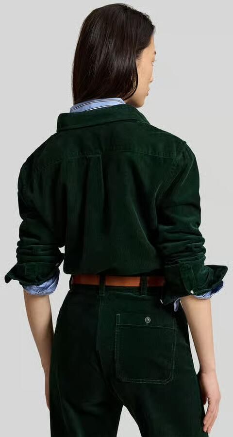 Polo Ralph Lauren regular fit overhemdblouse van puur katoen - Foto 3