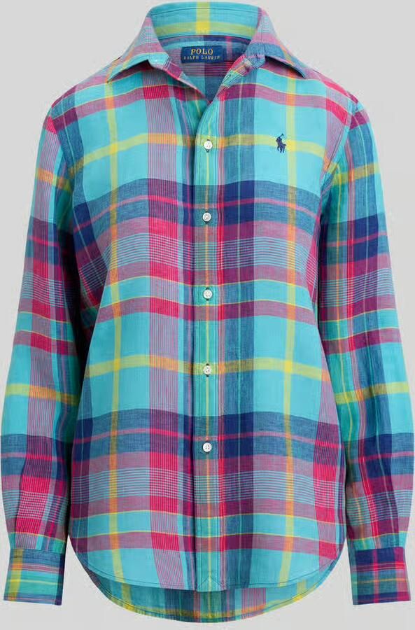 Polo Ralph Lauren Regular fit Overhemdblouse van puur linnen - Foto 2