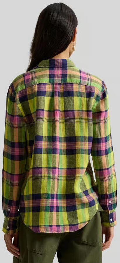 Polo Ralph Lauren Regular fit Overhemdblouse van puur linnen - Foto 3