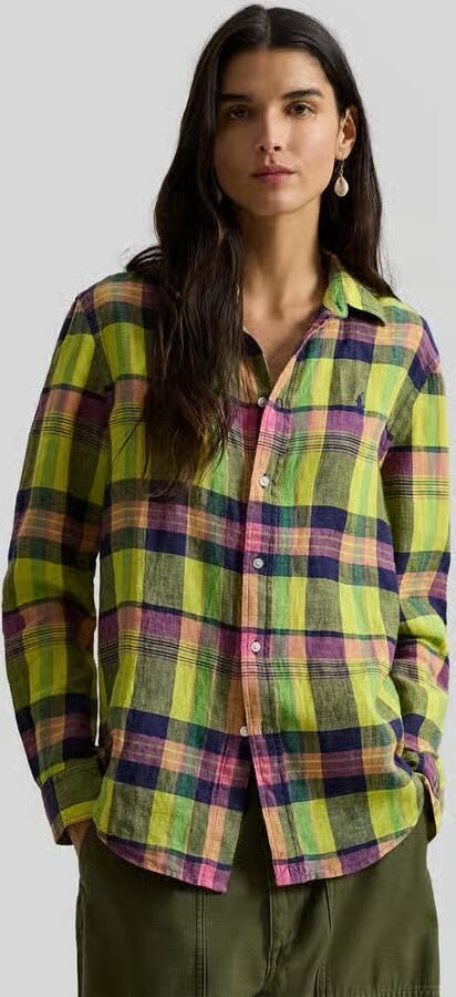 Polo Ralph Lauren Regular fit Overhemdblouse van puur linnen - Foto 2