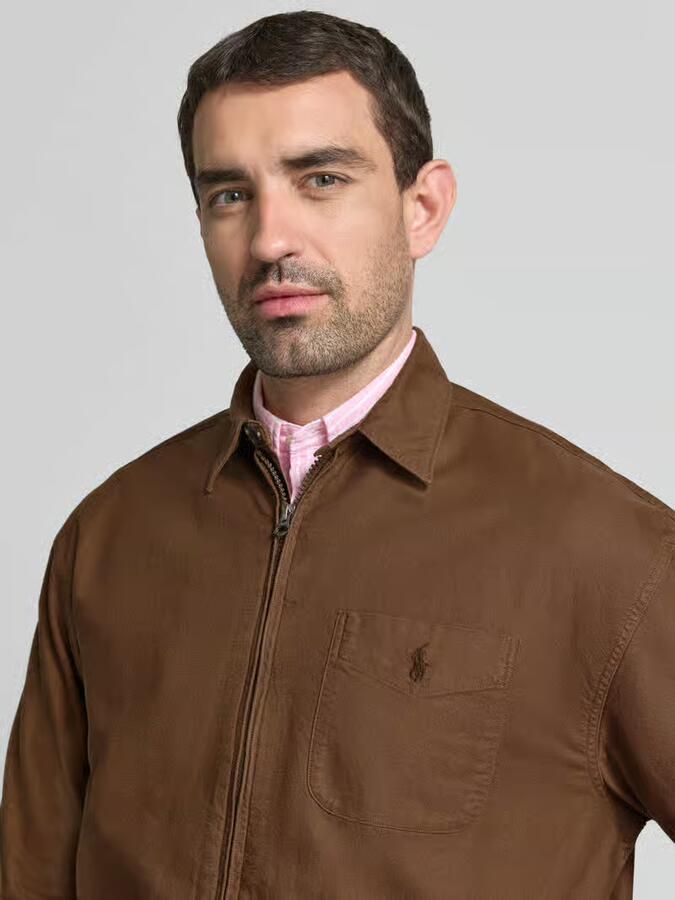 Polo Ralph Lauren regular fit overhemdjack van puur katoen model 'OSACA'