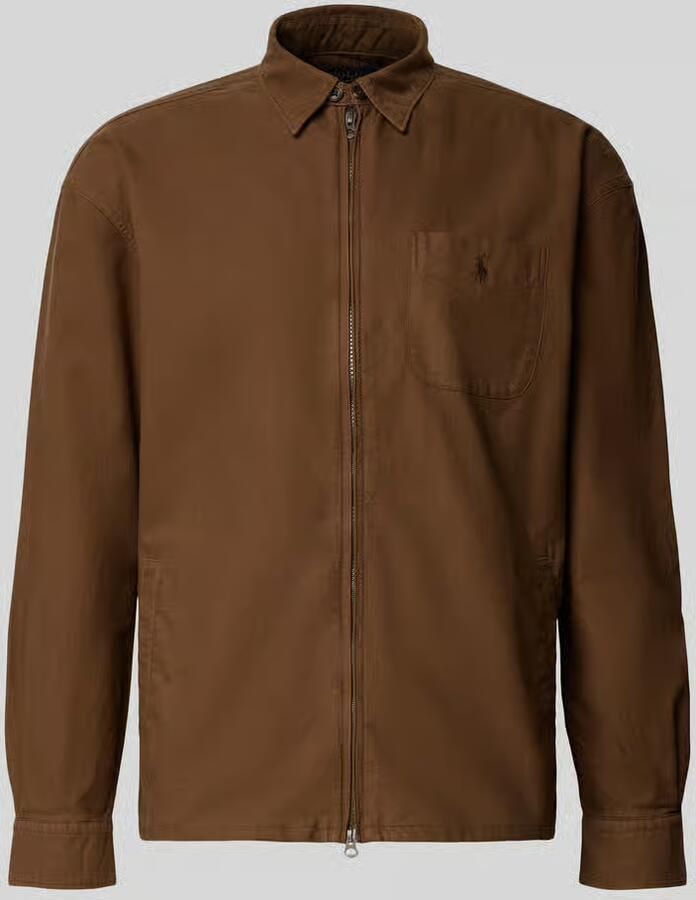 Polo Ralph Lauren regular fit overhemdjack van puur katoen model 'OSACA' - Foto 2