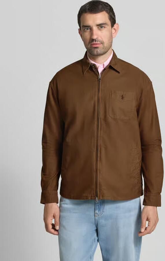 Polo Ralph Lauren regular fit overhemdjack van puur katoen model 'OSACA' - Foto 2