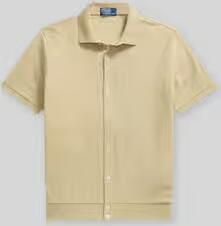Polo Ralph Lauren regular fit poloshirt met doorlopende knoopsluiting van puur katoen