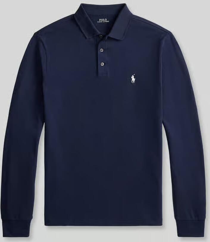 Polo Ralph Lauren Polo Shirt Lange Mouw POLO COUPE AJUSTEE SLIM FIT EN COTON STRECH MESH - Foto 2
