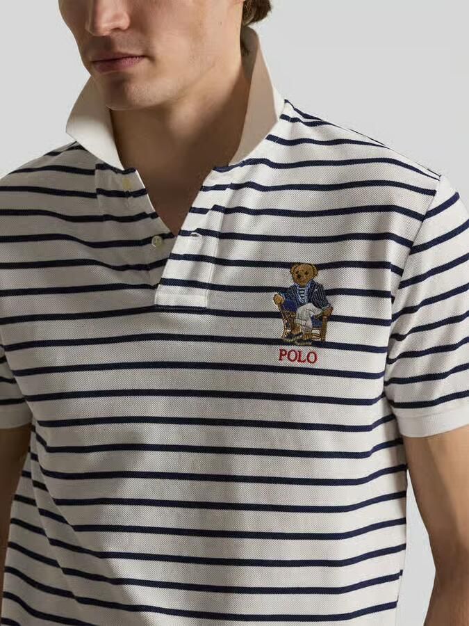 Polo Ralph Lauren regular fit poloshirt met polo bear-detail