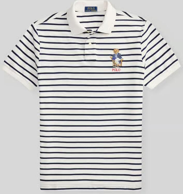 Polo Ralph Lauren regular fit poloshirt met polo bear-detail - Foto 2