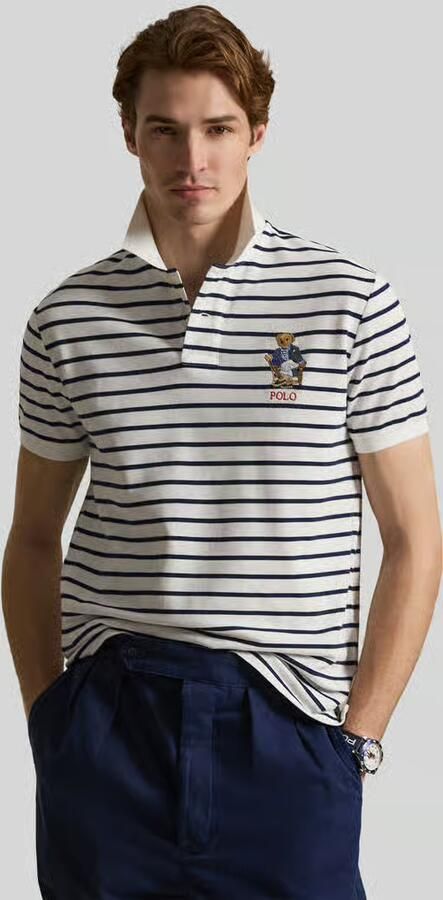 Polo Ralph Lauren regular fit poloshirt met polo bear-detail - Foto 2
