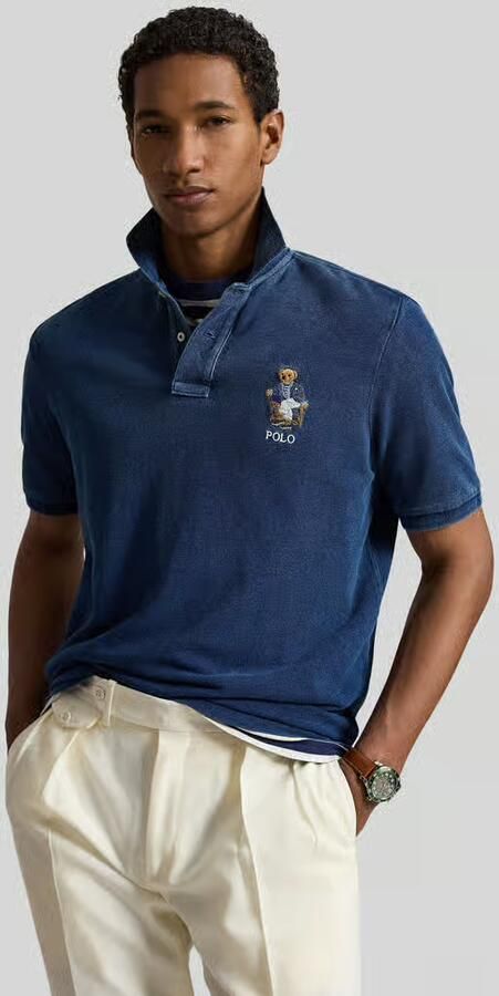 Polo Ralph Lauren regular fit poloshirt met polo bear-details - Foto 3