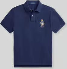Polo Ralph Lauren regular fit poloshirt met polo bear-stitching