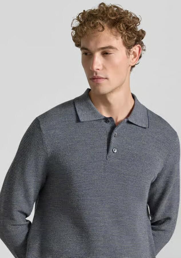 Polo Ralph Lauren Regular fit poloshirt met wol - Foto 2