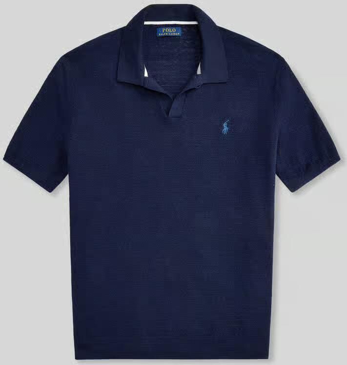 Polo Ralph Lauren regular fit poloshirt van katoen-linnenmix - Foto 2
