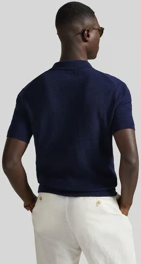 Polo Ralph Lauren regular fit poloshirt van katoen-linnenmix - Foto 2
