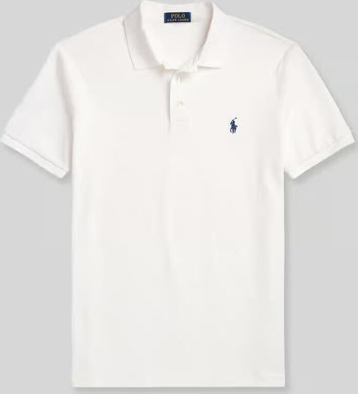 Polo Ralph Lauren Polo Shirt Korte Mouw POLO AJUSTE SLIM FIT EN COTON STRETCH MESH - Foto 4
