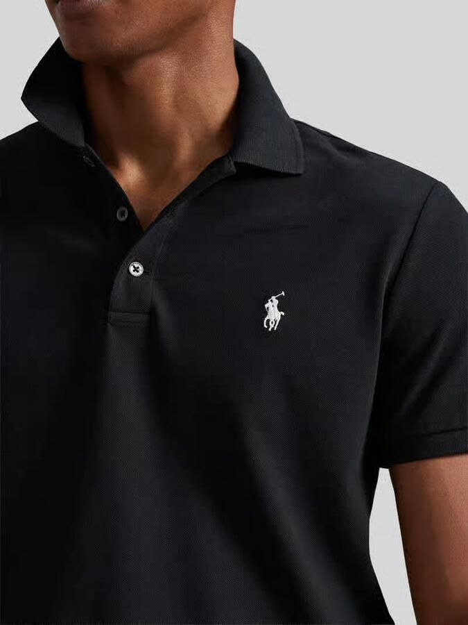 Polo Ralph Lauren Costum slim fit poloshirt van katoenmix - Foto 2
