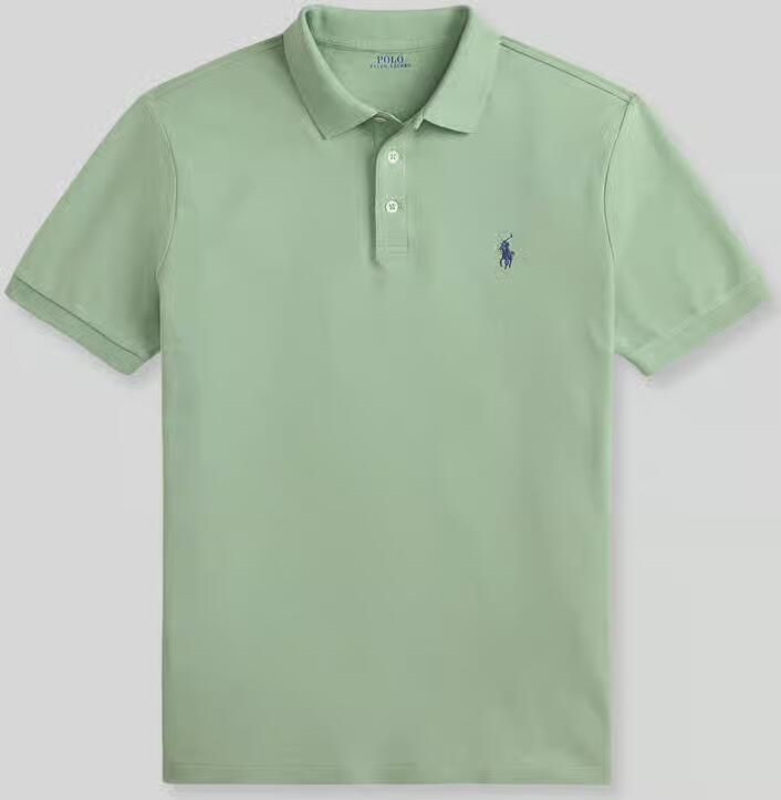 Polo Ralph Lauren regular fit poloshirt van katoenmix - Foto 2