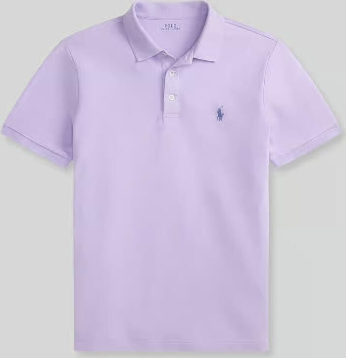 Polo Ralph Lauren Costum slim fit poloshirt van katoenmix - Foto 4