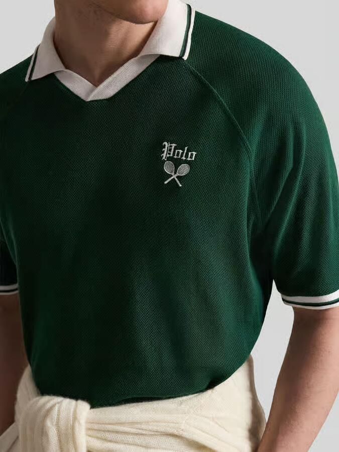 Polo Ralph Lauren regular fit poloshirt van katoenmix