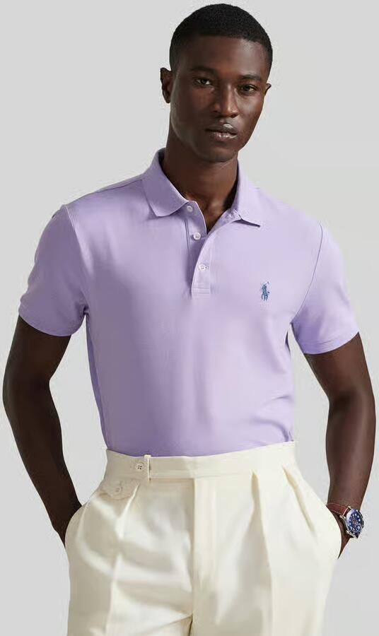 Polo Ralph Lauren Costum slim fit poloshirt van katoenmix - Foto 2
