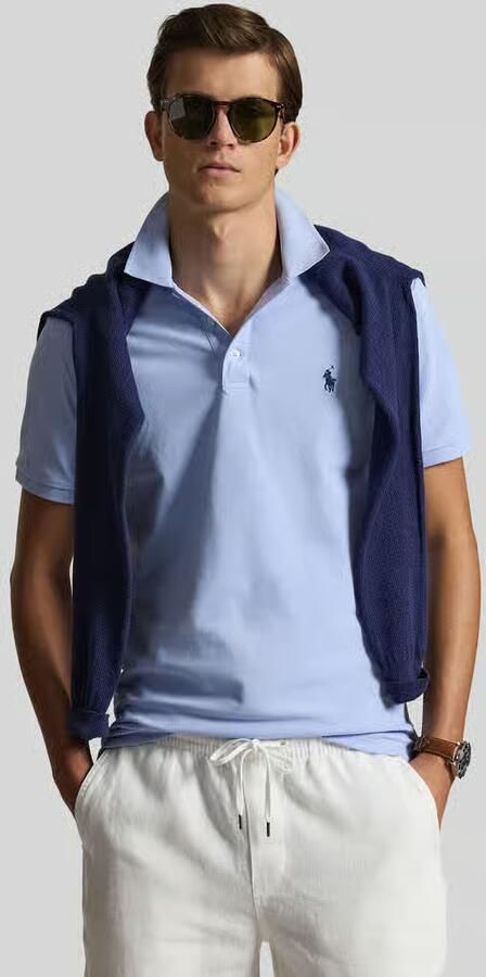 Polo Ralph Lauren regular fit poloshirt van katoenmix - Foto 3