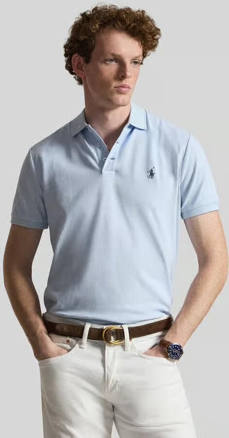 Polo Ralph Lauren regular fit poloshirt van katoenmix - Foto 2