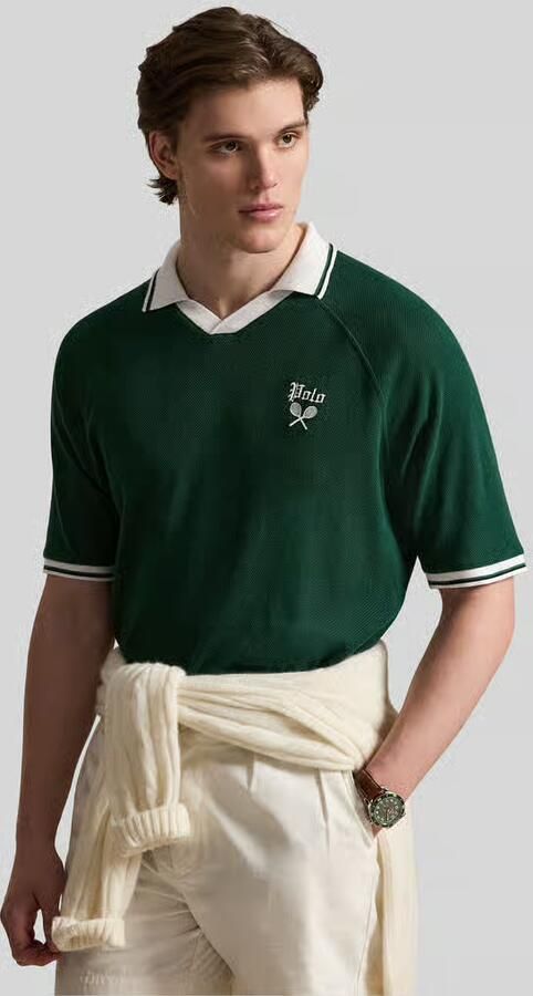 Polo Ralph Lauren regular fit poloshirt van katoenmix - Foto 3