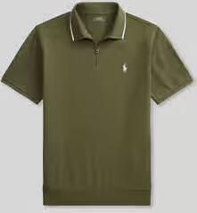 Polo Ralph Lauren regular fit poloshirt van katoenmix met ritssluiting - Foto 2