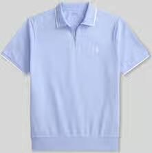 Polo Ralph Lauren regular fit poloshirt van katoenmix met ritssluiting