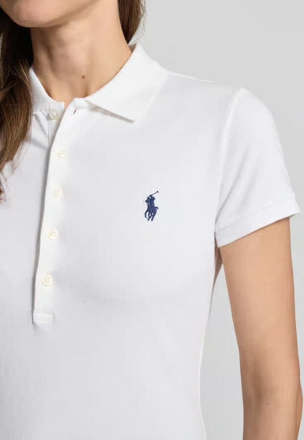 Polo Ralph Lauren regular fit poloshirt van katoenmix model 'JULIE'