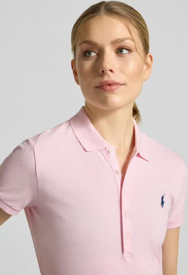 Polo Ralph Lauren regular fit poloshirt van katoenmix model 'JULIE'