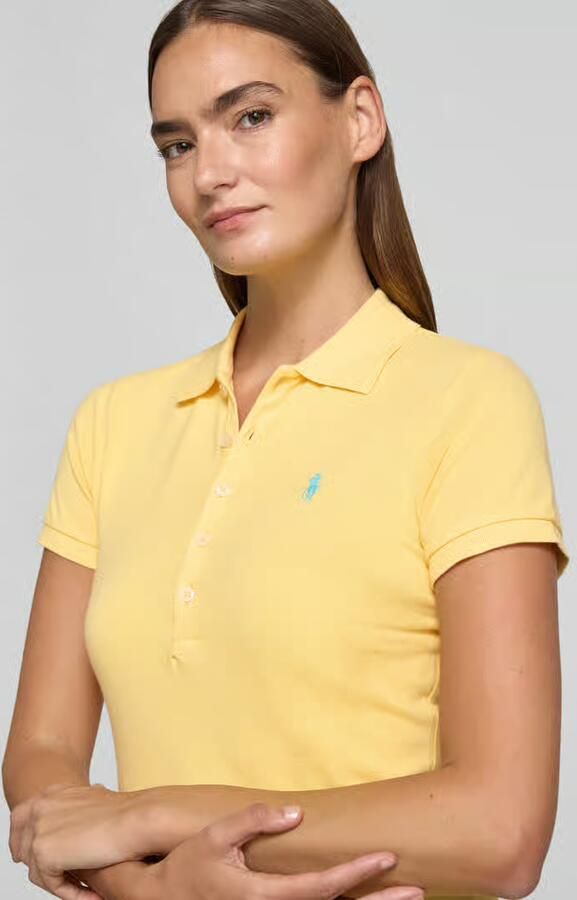 Polo Ralph Lauren regular fit poloshirt van katoenmix model 'JULIE'