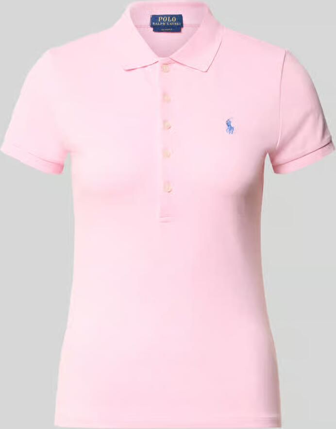 Polo Ralph Lauren regular fit poloshirt van katoenmix model 'JULIE'