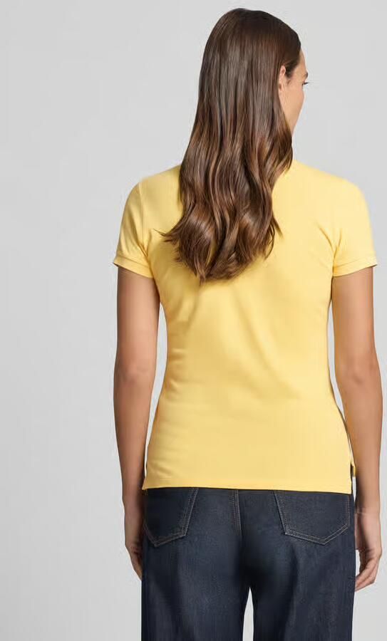 Polo Ralph Lauren regular fit poloshirt van katoenmix model 'JULIE' - Foto 4