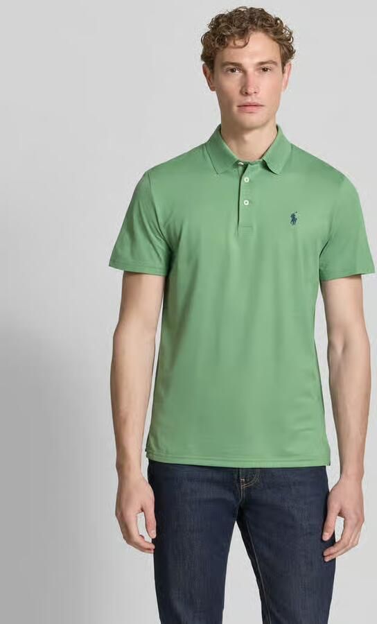 Polo Ralph Lauren regular fit poloshirt van katoenmix model 'TOUR PIQUE' - Foto 3