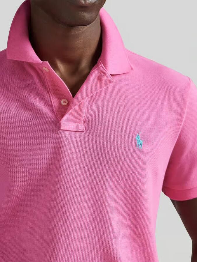Polo Ralph Lauren Custom slim fit poloshirt van puur katoen