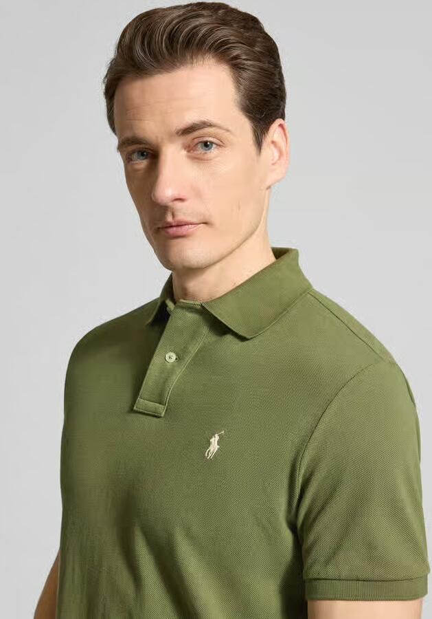 Polo Ralph Lauren Polo Shirt Korte Mouw POLO COUPE DROITE EN COTON BASIC MESH