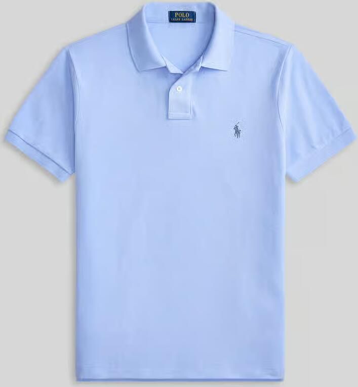 Polo Ralph Lauren Custom slim fit poloshirt van puur katoen