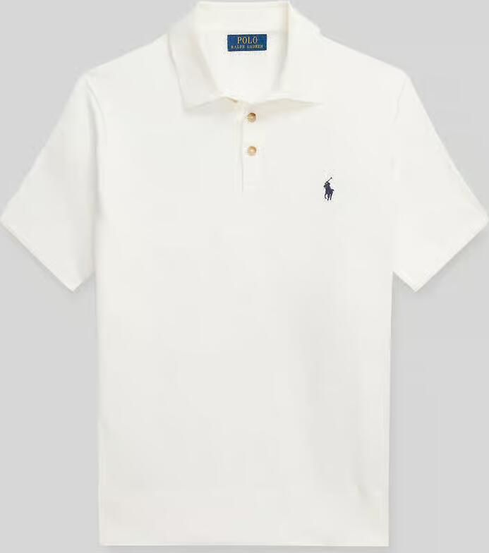 Polo Ralph Lauren Regular fit poloshirt met labelstitching - Foto 5