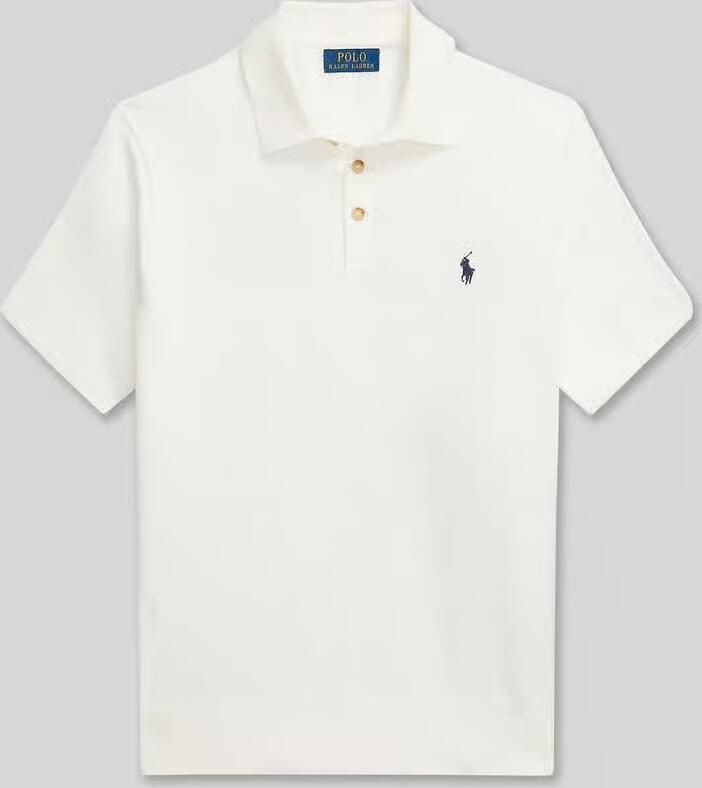 Polo Ralph Lauren Regular fit poloshirt met labelstitching - Foto 5